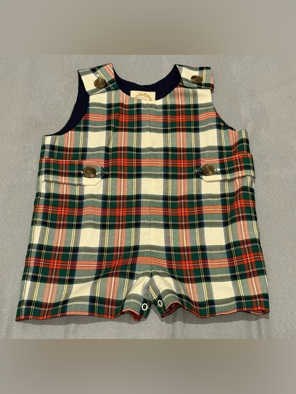 The Beaufort Bonnet Company plaid shortall